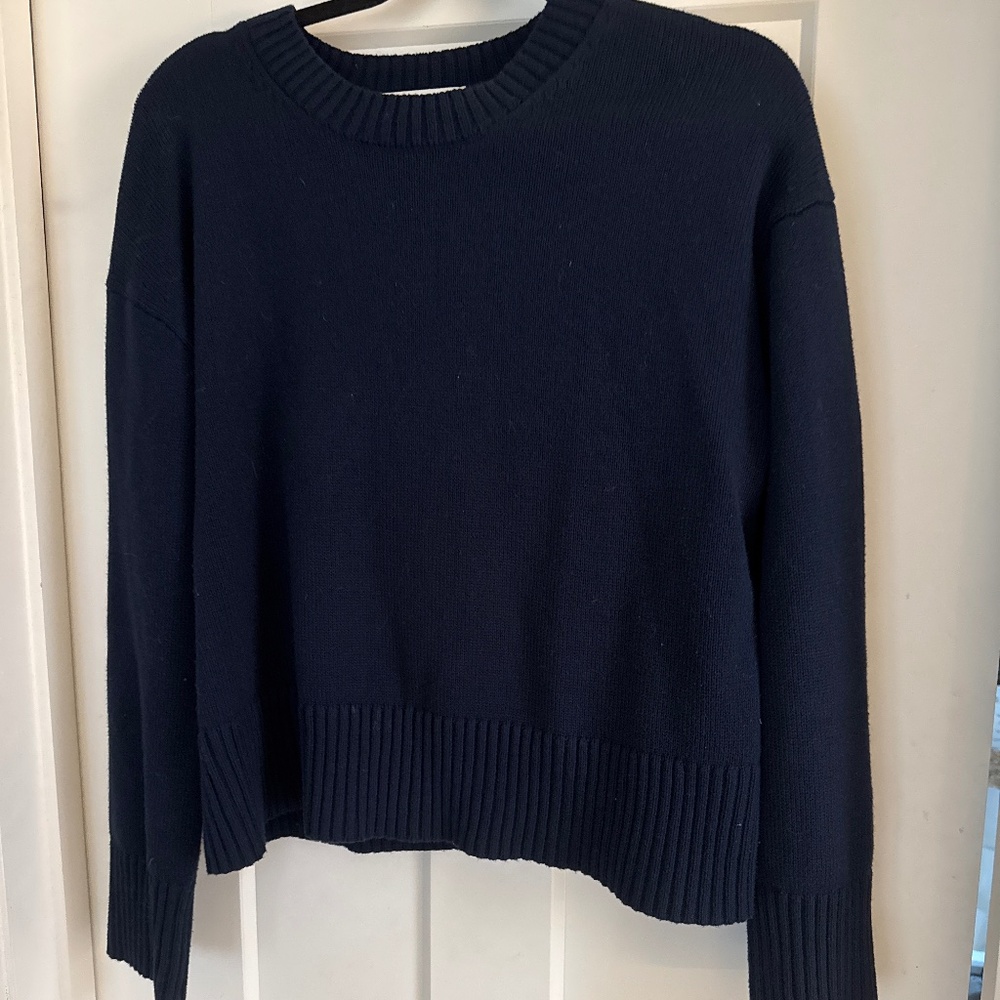 Everlane Boxy Sweater in Everyday Cotton